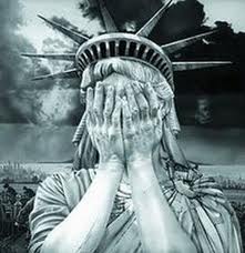 Crying Statue of Liberty