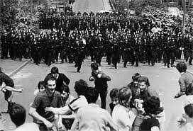 Cops Miners Strike