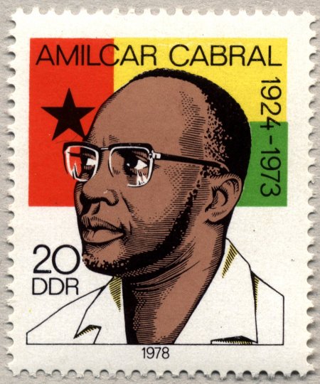 Stamp honouring Amilcar Cabral