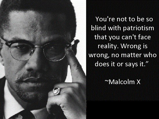 Malcolm C Patriotism